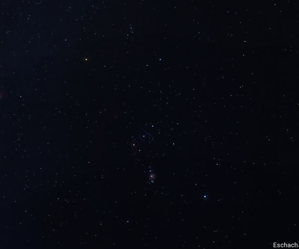 Sternbild Orion von Eschach und von Kempten aus